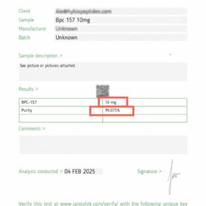 BPC-157 10mg-coa