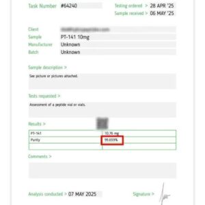 PT-141 10mg Research Peptide